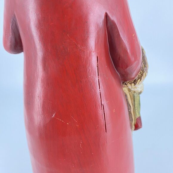 Hobby Lobby Santa Statue 16” Christmas Home Collection 2011 Heartland Holiday - Picture 5 of 6